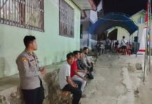 “Polsek Cibingbin Gelar Patroli Malam, Antisipasi C3 dan Gangguan Kamtibmas”