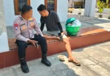 SAMBANGDESA POLSEK KADUGEDE AJAK WARGA WUJUDKAN SITUASI KAMTIBMAS DI LINGKUNGANNYA