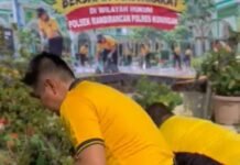 Kapolsek Polsek Mandirancan: Wujudkan Masjid Bersih dan Suci Melalui Aksi Jumsih di Desa Mandirancan