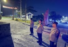 Aksi Tanggap Kapolsek Mandirancan Cegah Kejahatan Lintas Wilayah: Patroli KRYD Malam Sisir Perbatasan Cirea dan Sidawangi