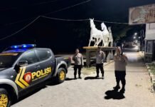 Sinergi Presisi Polsek Mandirancan Amankan Pemukiman Warga: Kapolsek IPTU Iid Nurdin, S.H., Pimpin KRYD Malam di Perumahan Griya Pejaten