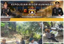 Polsek Kramatmulya Melaksanakan Patroli Dialogis Bangun Kesadaran Kolektif Warga dalam Menjaga Kamtibmas Sambangi OW Lembah Cilengkrang