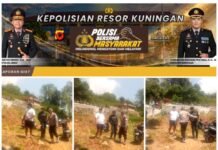 Polsek Kramatmulya Melaksanakan Patroli Dialogis Bangun Kesadaran Kolektif Warga dalam Menjaga Kamtibmas Sambangi Warga Masyarakat Desa Pajambon