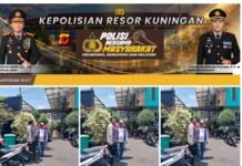 Polsek Kramatmulya Melaksanakan Patroli Dialogis Bangun Kesadaran Kolektif Warga dalam Menjaga Kamtibmas Sambangi Warga Desa Gandasoli