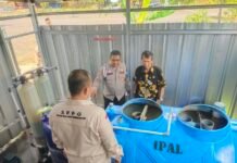 Kawal Program Pelayanan Gizi Masyarakat, Polsek Mandirancan Bersama Tim Gabungan Lakukan Monev di Dua Dapur SPPG
