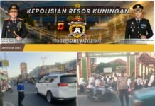 PH Pagi Anggota Polsek Kramatmulya demi Kelancaran Arus Lalu Lintas di Wilayah Hukum Polsek Kramatmulya