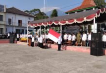Perkuat Tali Silaturahmi Umaro dan Ulama, Kapolsek Mandirancan Hadiri Peringatan Hari Santri 2026