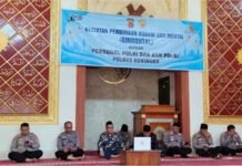 Tingkatkan Keimanan dan Ketaqwaan, Polres Kuningan Gelar Binrohtal Rutin di Masjid Al-Aman