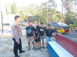SAMBANG DESA POLSEK KADUGEDE WUJUDKAN SITUASI AMAN