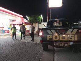 sosialisasi call centre polri, Bhabinkamtibmas polsek cigugur patroli dialogis monitoring alfamart gunungkeling