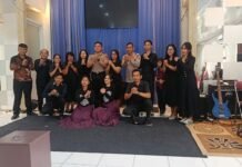 wakapolres kuningan sosialisasi call centre polri kepada jemaat GBI cigugur
