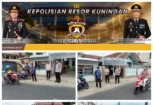 Piket Polsek Kramatmulya Melaksanakan Patroli Siang antisipasi terjadinya Gangguan Kamtibmas dan tindak kriminalitas Sambangi Warga Desa Gandasoli