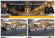 PH Pagi untuk Kelancaran Arus Lalu Lintas di Wilayah Hukum Polsek Kramatmulya