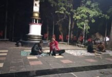 PATROLI SUBUH POLSEK KADUGEDE JAGA KAMTIBMAS