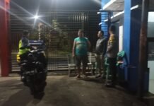 POLSEK KADUGEDE JAGA KAMTIBMAS PATROLI SUBUH