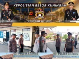 Ciptakan Lingkungan Kerja Aman dan Tertib, Polsek Cilimus Laksanakan Serah Terima Penjagaan