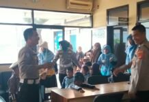 Polsek Cilimus Terima Kunjungan Edukatif TK Mutiara Hati, Kenalkan Tugas Polisi Sejak Dini